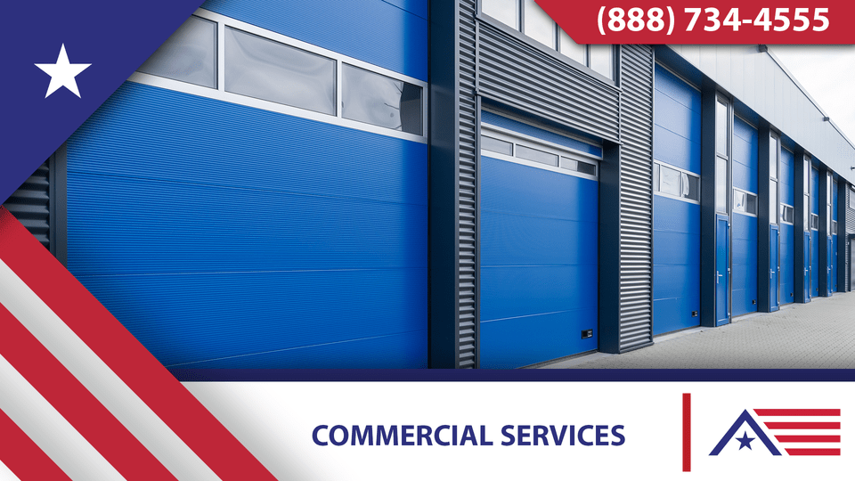 Commercial garage door services
