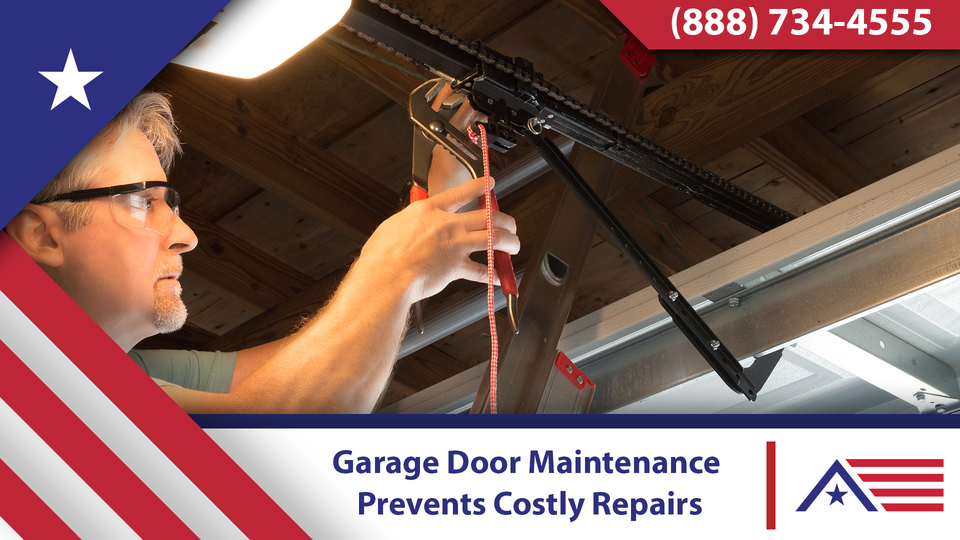 Garage door maintenance