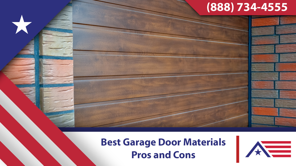 Garage door materials