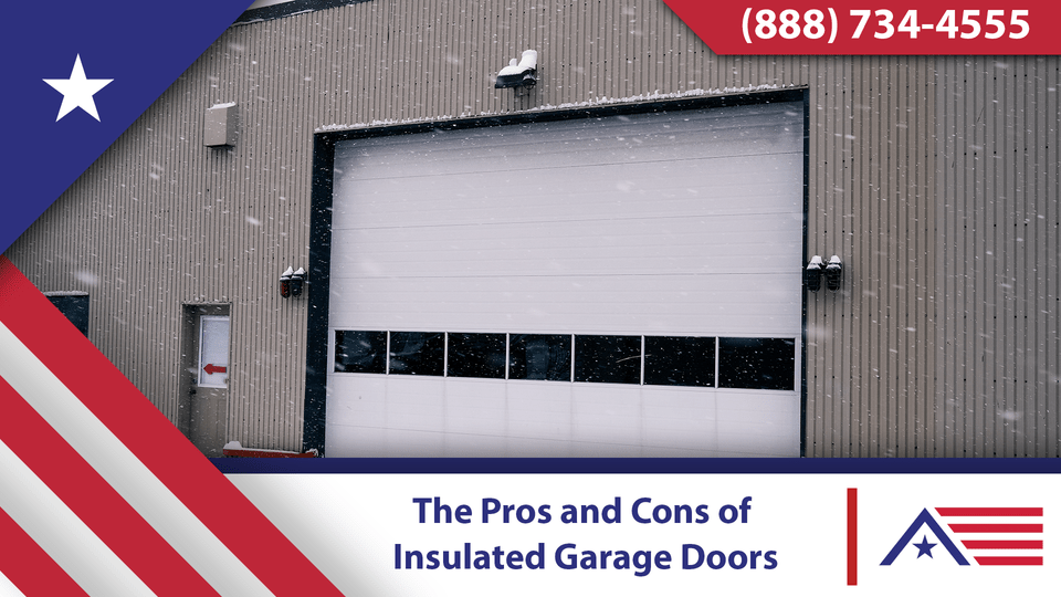 Insulated garage doors