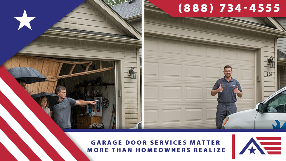 Garage Door Services Matter More Than Homeowners Realize