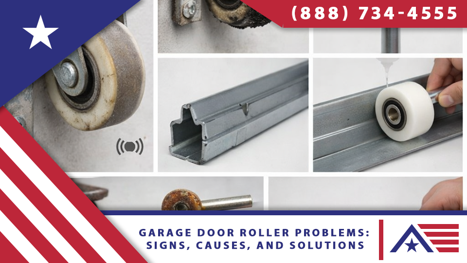 Garage Door Roller Problems Signs, Causes, and Solutions 2