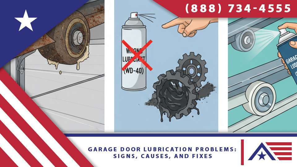 7 Garage Door Lubrication Problems Signs, Causes, and Fixes