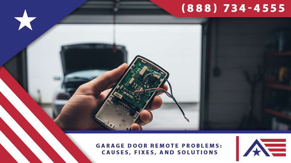 7 Garage Door Remote Problems Causes, Fixes, and Solutions