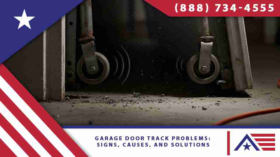 7 Garage Door Track Problems Signs, Causes, and Solutions