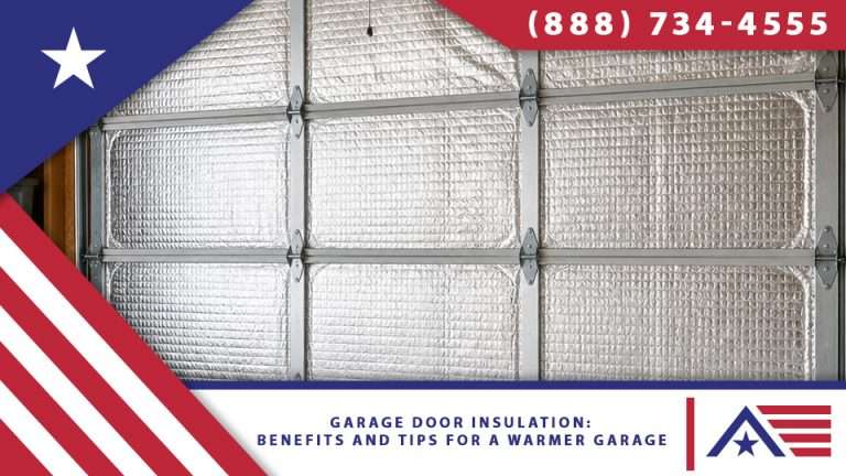 Garage door insulation with an insulation kit, weather insulation, and a strong insulation value near you.